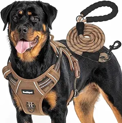 Harnais Tactique Chien Robuste Anti-Traction - Système Molle Militaire