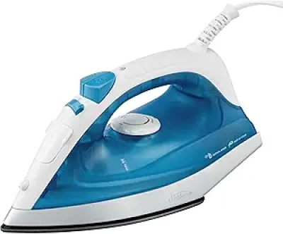 Fer à Repasser Compact Sunbeam 1200W - Semelle Antiadhésive & Jet de Vapeur Puissant