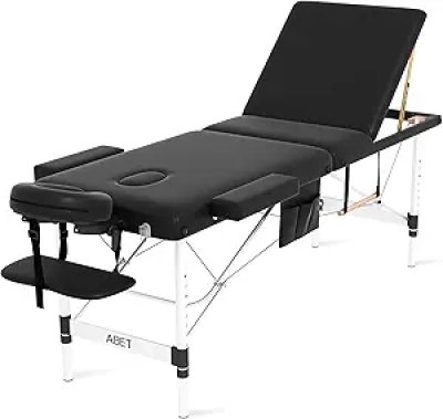Table de Massage Pliante Professionnelle ABET - Portable & Réglable