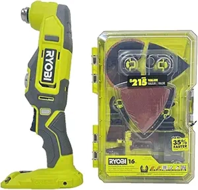 Ryobi PCL430 - Multi-outil sans fil 18V avec 16 accessoires de coupe oscillante