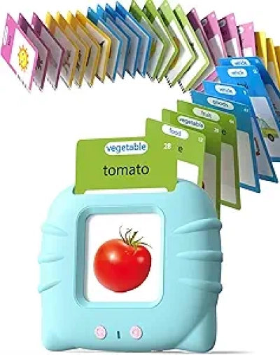 Cartes Flash Parlantes Montessori - 224 Mots Éducatifs pour Enfants 1-4 ans