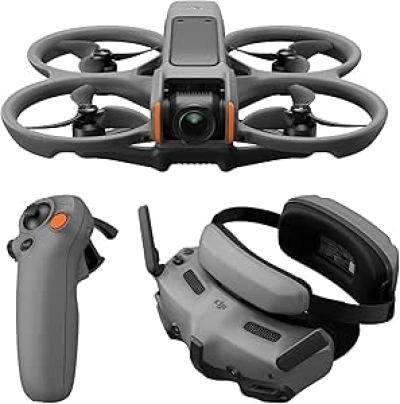 DJI Avata 2 Fly More Combo - Drone FPV 4K avec Lunettes et Télécommande