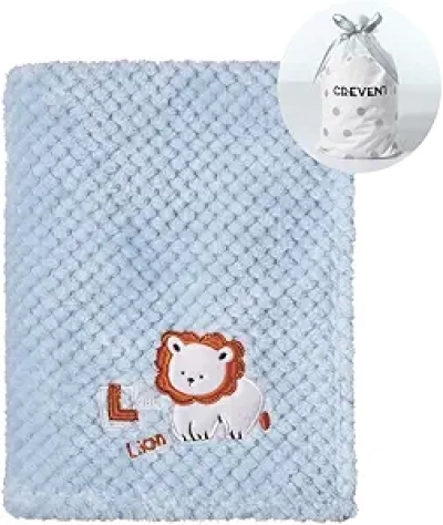 Couverture bébé polaire douce 30''x40'' - Cadeau naissance garçon fille