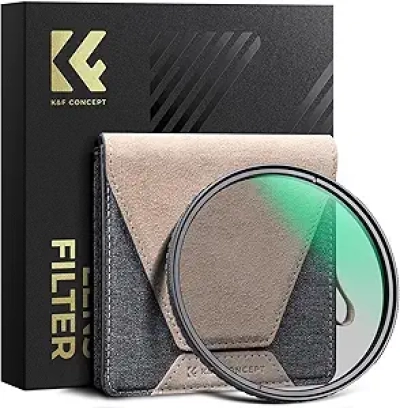 Filtre Polarisant Circulaire 77mm K&F CONCEPT - CPL Professionnel Nano-X PRO