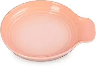 Repose-cuillère Le Creuset Signature Rond 15cm Pêche | Stoneware Premium