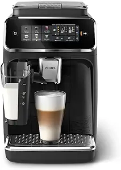 Machine à Espresso Automatique Philips 3300 avec Broyeur Intégré - LatteGo