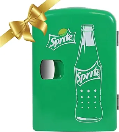 Mini Frigo Sprite 6 Canettes - Réfrigérateur Portable 12V/110V