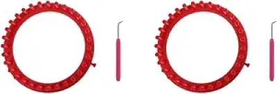 3 Cercles à Tricoter Classiques - Outils de Tricot et Crochet pour Écharpe et Chapeau