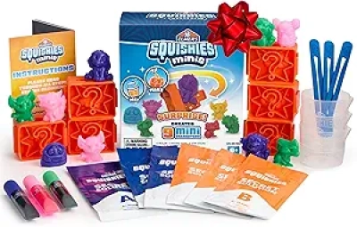 Kit DIY Squishies Miniatures Elmer's - Créez 9 Personnages en 60 min
