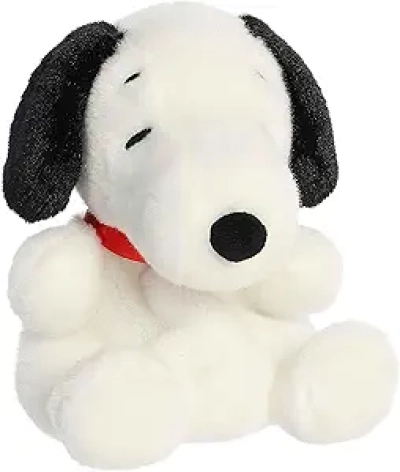 Peluche Snoopy Palm Pals Aurora 5 pouces - Officielle Peanuts