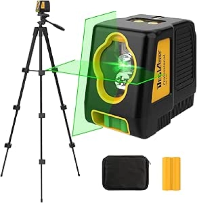 Niveau Laser Vert 100 Ft avec Trépied - Autonivelant DEGLASERS