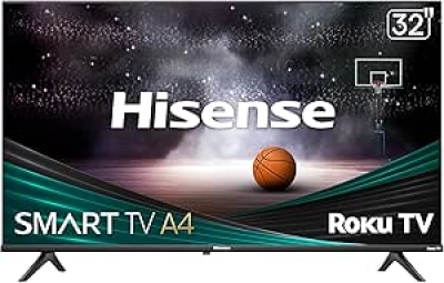 TV Hisense 32 pouces Roku HD 720p Smart - Compatible Alexa et Google Assistant
