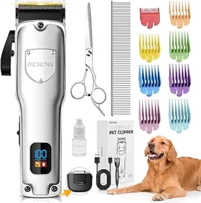 Tondeuse Chien Professionnelle - Silencieuse & Rechargeable USB