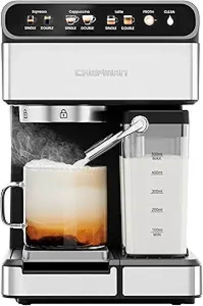 Machine à Espresso Chefman CaféMaster Pro - Cappuccino, Latte & Café