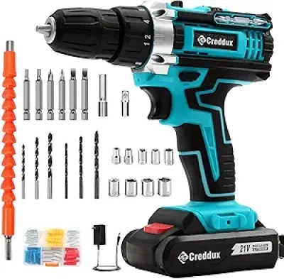 Perceuse Visseuse 21V Sans Fil - Kit Complet 84 Accessoires