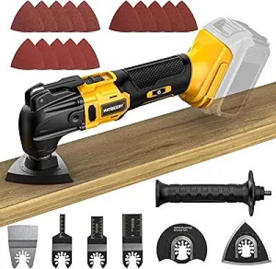 Outil Multifonction Oscillant 20V Compatible DeWalt - Moteur Sans Balais 21000 OPM
