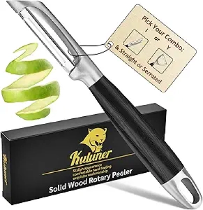 Économe de Cuisine Multifonction KULUNER - Acier Inoxydable 304