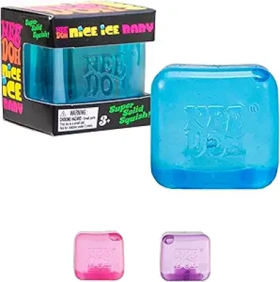 NeeDoh Nice Ice Baby - Jouet Sensoriel Squeeze Compact 1.25"