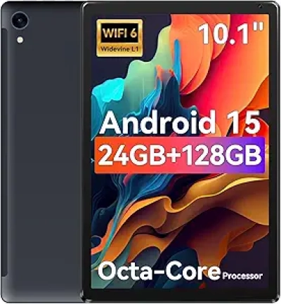 Tablette Android 10.1" 24GB RAM 128GB ROM - Processeur Octa-core Android 15