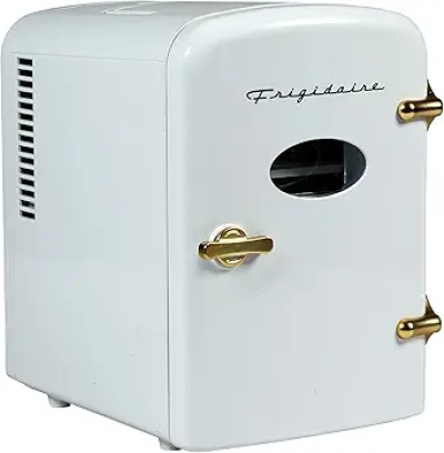 Mini Frigo Rétro Frigidaire 9 Canettes - Portable 12V/110V