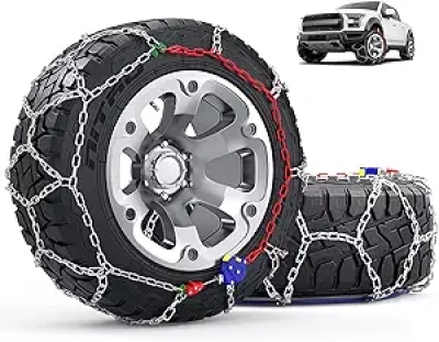 Chaînes Neige Auto-Serrage Installation 1 Min - Pickup & SUV 255-295