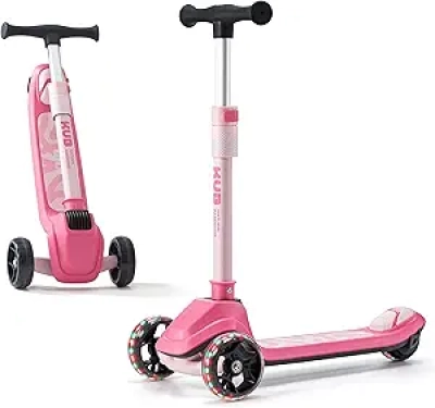 Trottinette KUB pour Enfants 2+ ans - 3 Roues avec Roues LED, Hauteur Ajustable