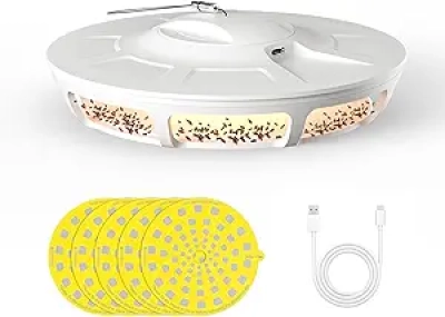 Piège à Puces LED UV Électrique Mosalogic - Solution Écologique pour Maison