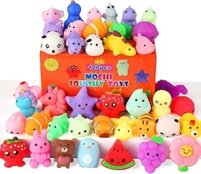Pack de 30 Squishies Kawaii - Jouets Anti-Stress pour Enfants 4-12 Ans
