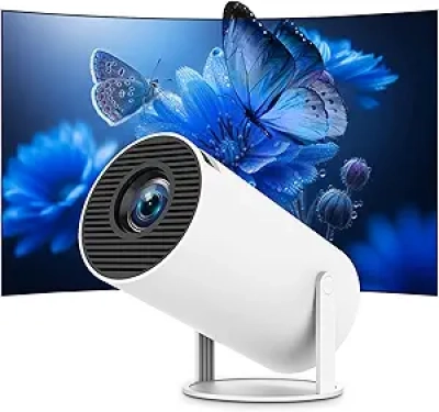 Mini Projecteur 4K WiFi 6 Portable - Projection 180° Auto Keystone Netflix