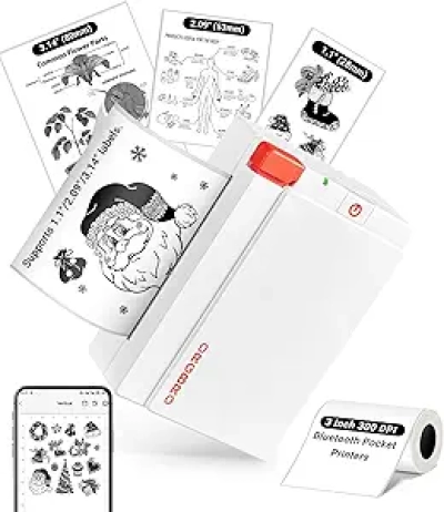 Imprimante à Stickers ORGBRO X3 - Portable Thermique 300 DPI Bluetooth