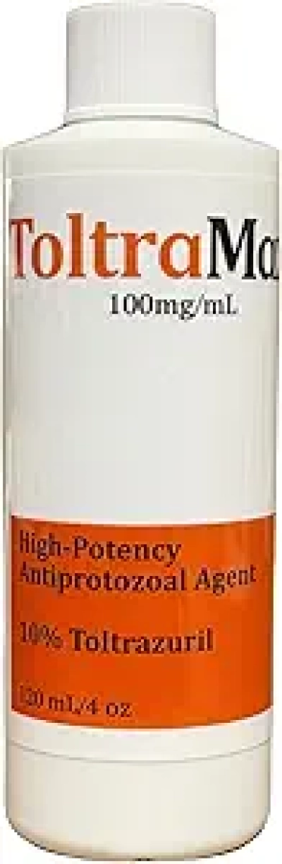 Toltrazuril 10% pour Chevaux, Chiens et Chats - 120mL