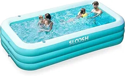 Piscine Gonflable SLOOSH 120" pour Adultes et Enfants - Protection UV