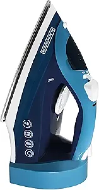 Fer à Repasser BLACK+DECKER 1200W avec Enrouleur Automatique et Vapeur Verticale