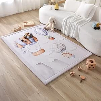 Tapis de Jeu Bébé Hakuna Matte 47x67 - Mousse Mémoire CloudSoft Antiglisse