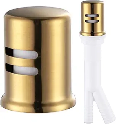 Clapet Anti-Retour Lave-Vaisselle Or Brossé - Kit Complet Laiton