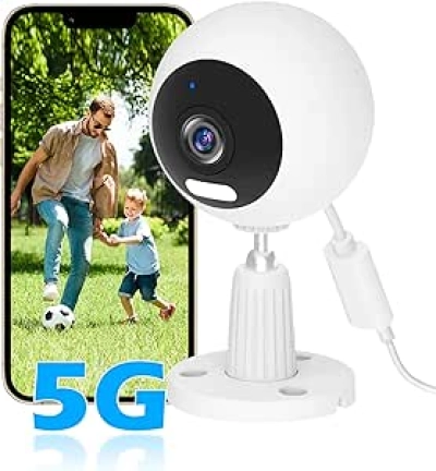 Caméra de Surveillance 5G 3MP IP66 - Bébé, Animaux, Maison