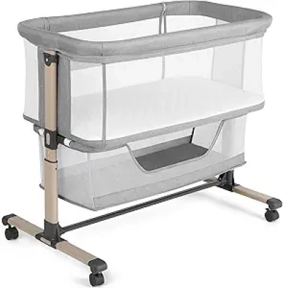 Cowiewie Lit Cododo Portable - Berceau Ajustable pour Nouveau-né