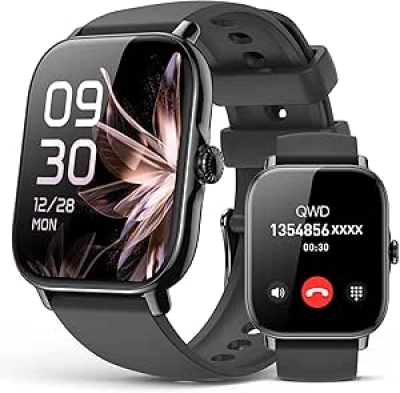 Montre Intelligente Femme Homme 2025 IP68 - Appels, 110+ Sports, Suivi Sommeil