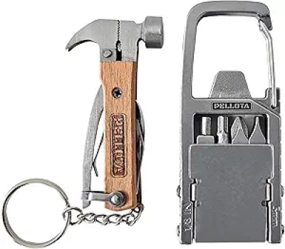 Multi-outil 17-en-1 pour Homme - Marteau, Couteau, Camping