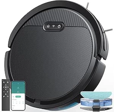 Robot Aspirateur et Laveur V3 - 3 en 1 avec Aspiration 5000Pa et Autonomie 120 min