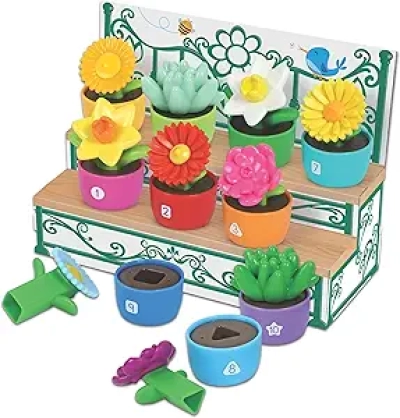 Jardin de Formes et Couleurs Learning Resources - Jouet Montessori pour Enfants