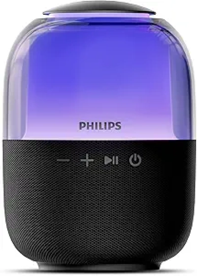 Enceinte Bluetooth Portable Philips S2108 5W - 7H d'Autonomie et Effets LED