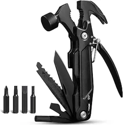 Marteau Multitool 14-en-1 Compact - Outil EDC Camping Homme