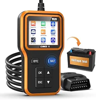 Scanner OBD2 Professionnel avec Testeur Batterie - Diagnostic Auto Complet
