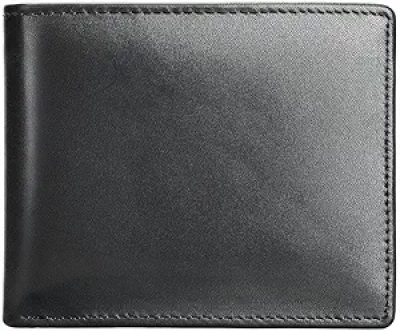Portefeuille Homme Cuir Noir RFID - Slim Minimaliste Bifold
