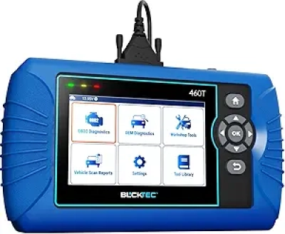 Scanner OBD2 BLCKTEC 460T - Diagnostic Complet Moteur ABS SRS + 12 Réinitialisations