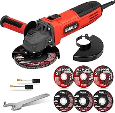 Meuleuse d'angle 115mm 11000 RPM 4Amp - Coupe et meulage métal bois