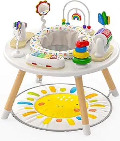 Move2Play Centre d'Activités 4-en-1 Montessori | Parc Bébé Évolutif
