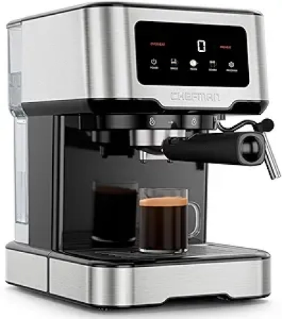 Machine à Espresso Chefman CraftBrew 15 Bar - Cappuccino et Latte