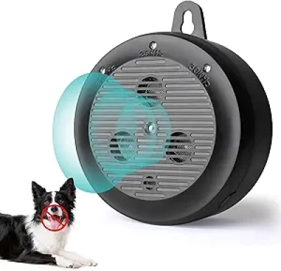 Anti-aboiement Ultrasonique Rechargeable - Appareil Dressage Chien 32m